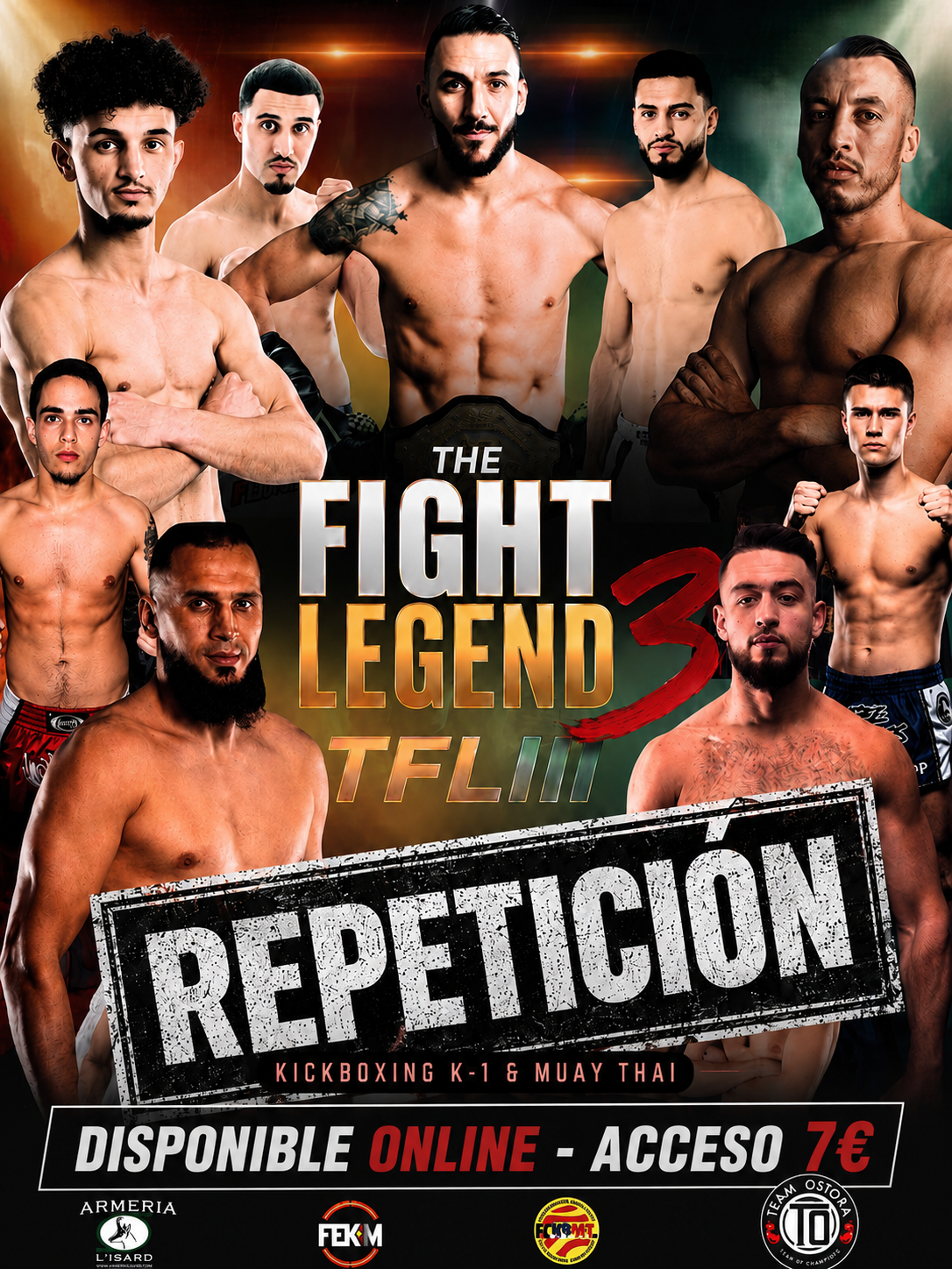 THE FIGHT LEGEND - REPETICIÓN**