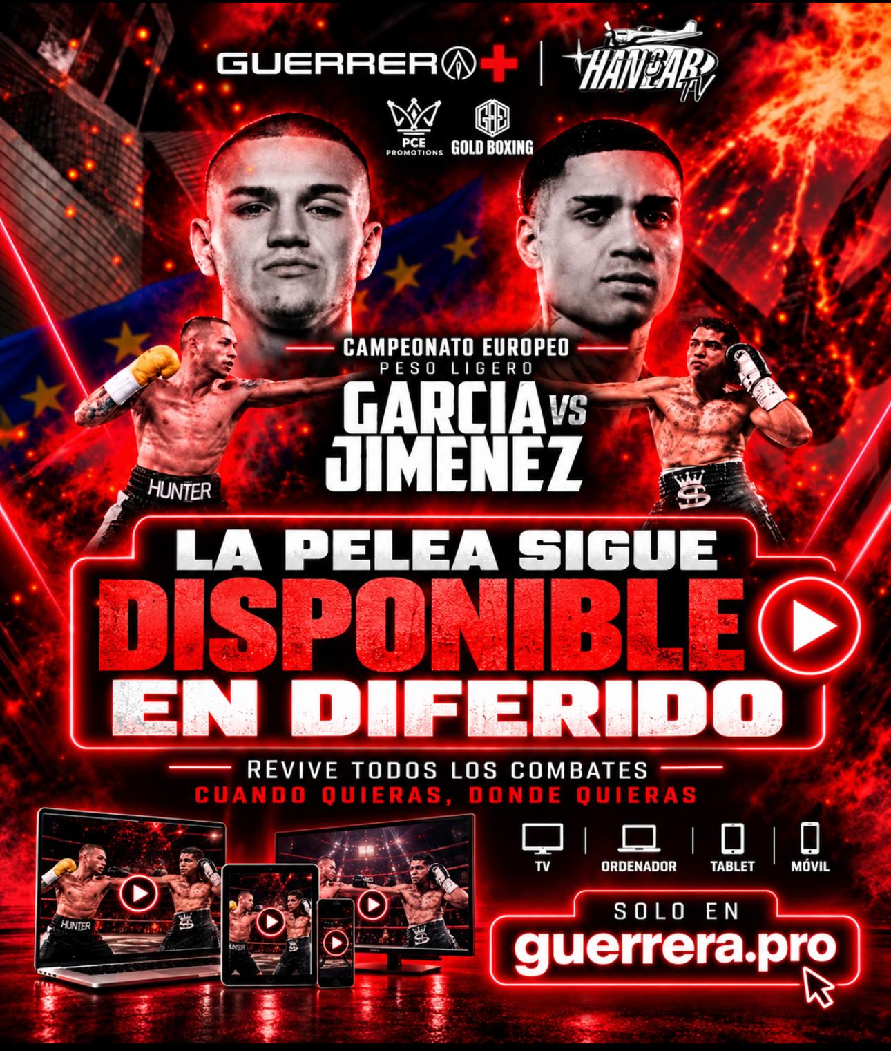 BOXEO: NOCHE EUROPEA EN BILBAO - VELADA COMPLETA